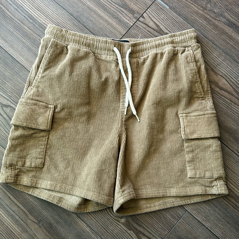 Corduroy Cargo shorts- RSQ men’s